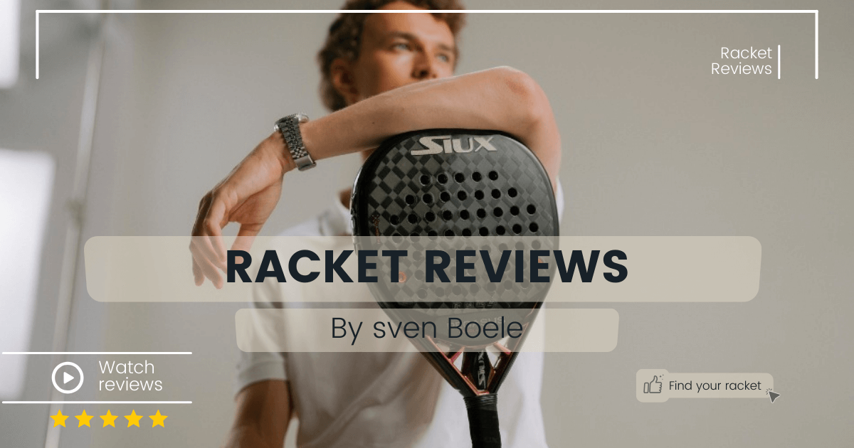 Beste rackets voor gevorderde padellers getest door onze expert Sven Boele - Justpadel.com