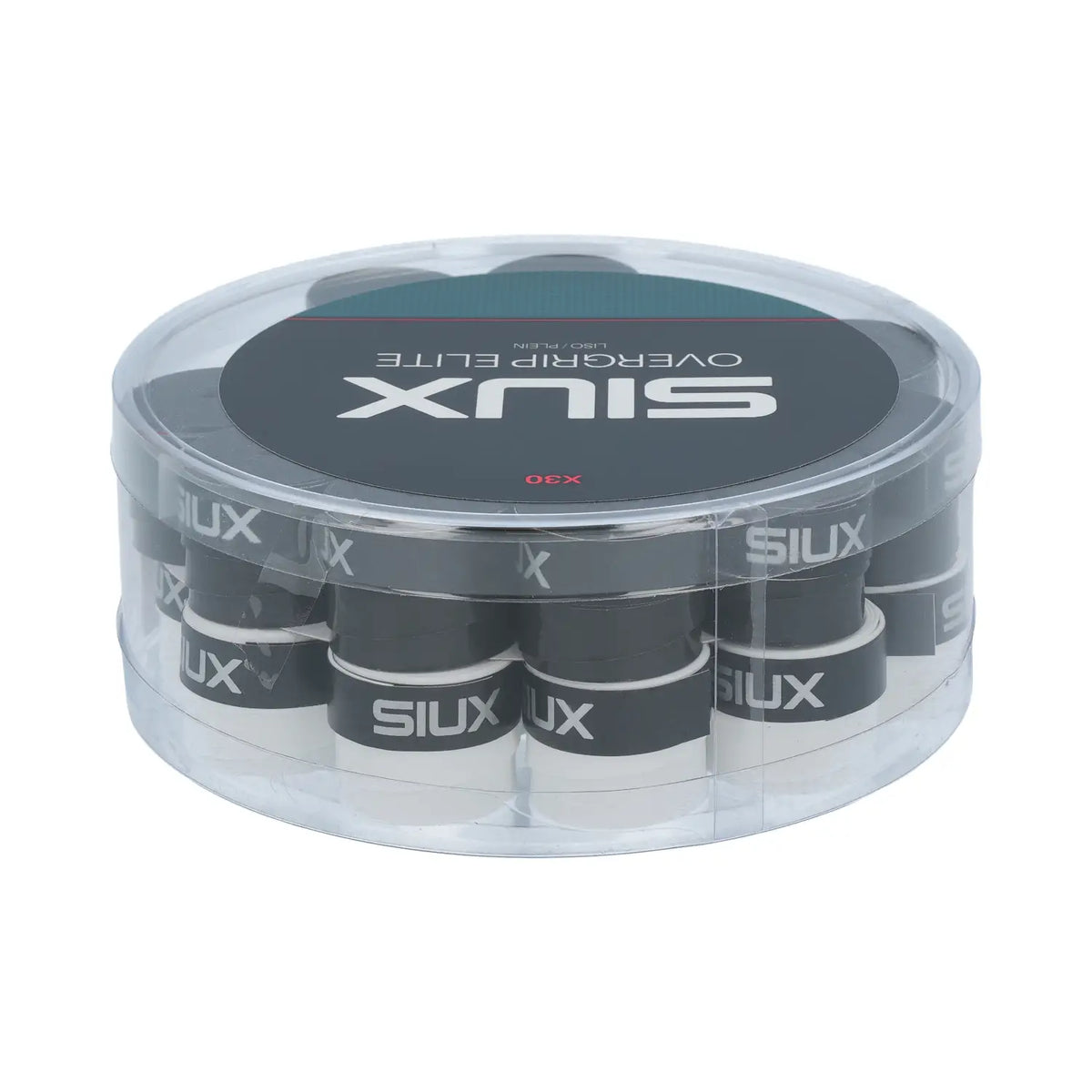 Siux Elite Overgrips X30 Weiß und Schwarz
