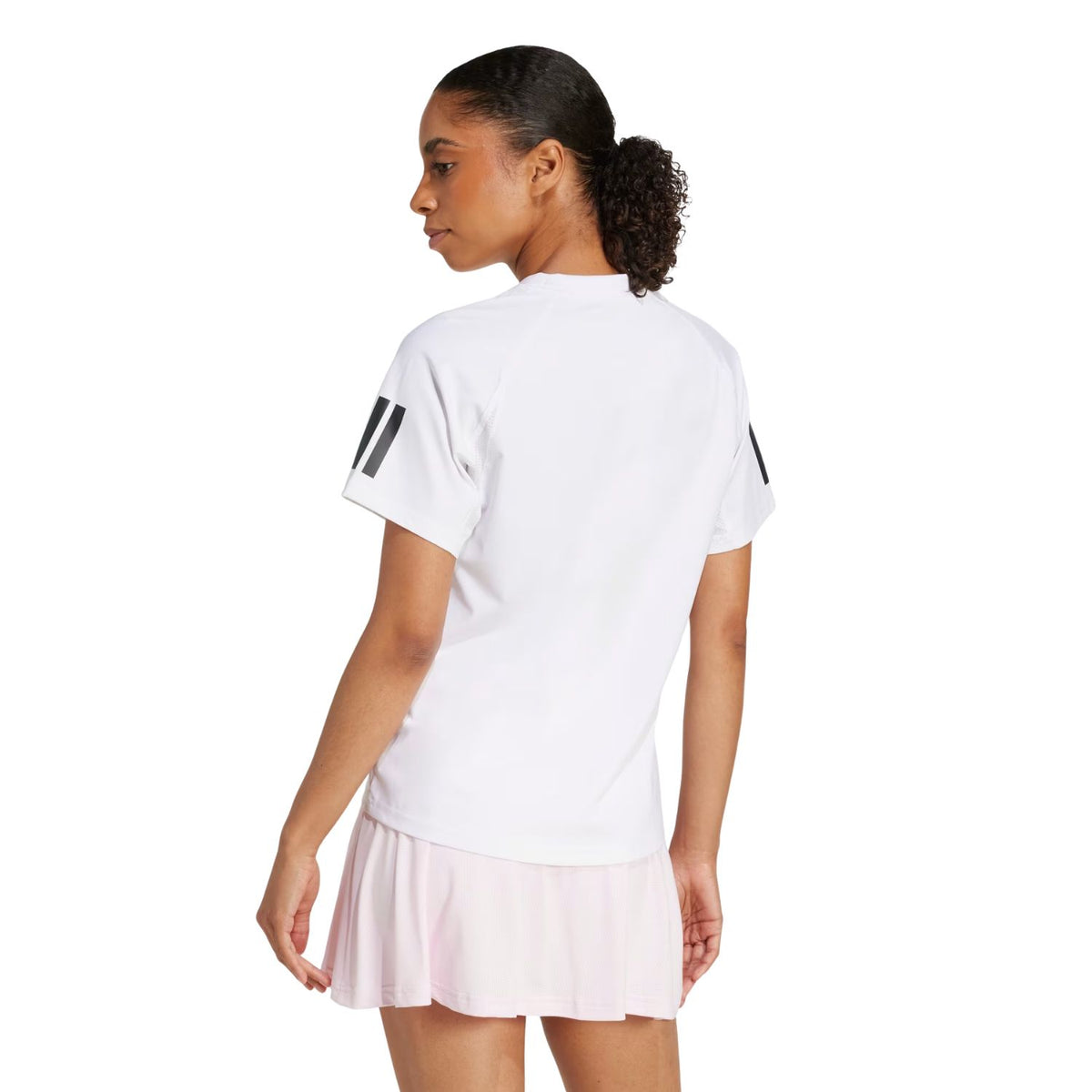 T-shirt Adidas Club 3-Stripes W Blanc