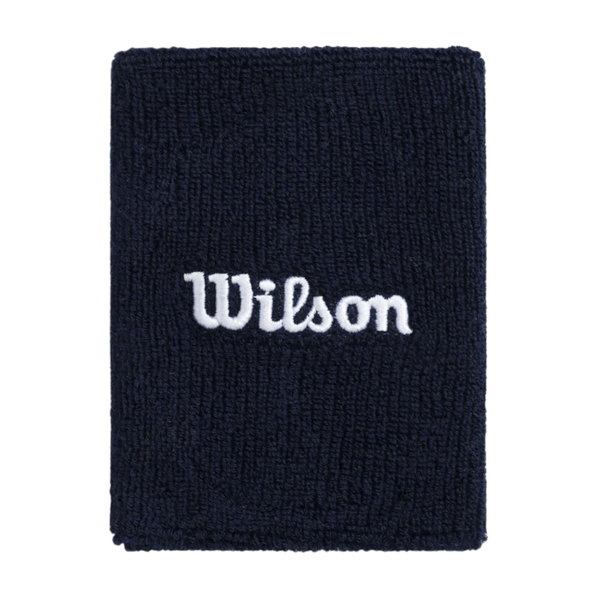 Wilson Wide Terry Wristband Navy