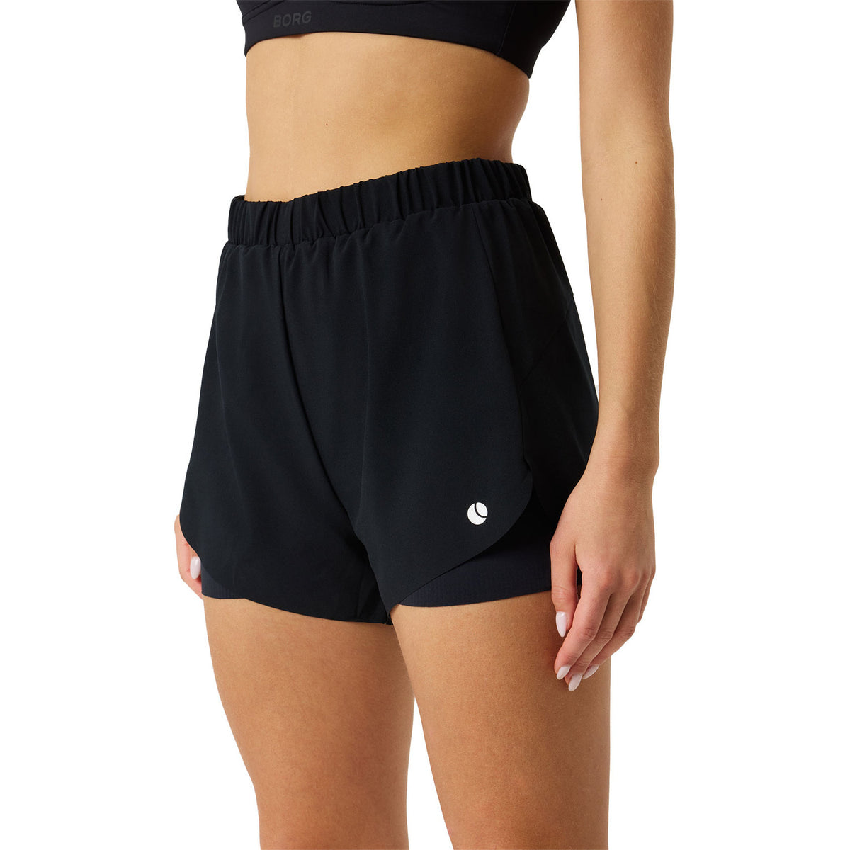 Björn Borg Ace 2 In 1 Shorts Black