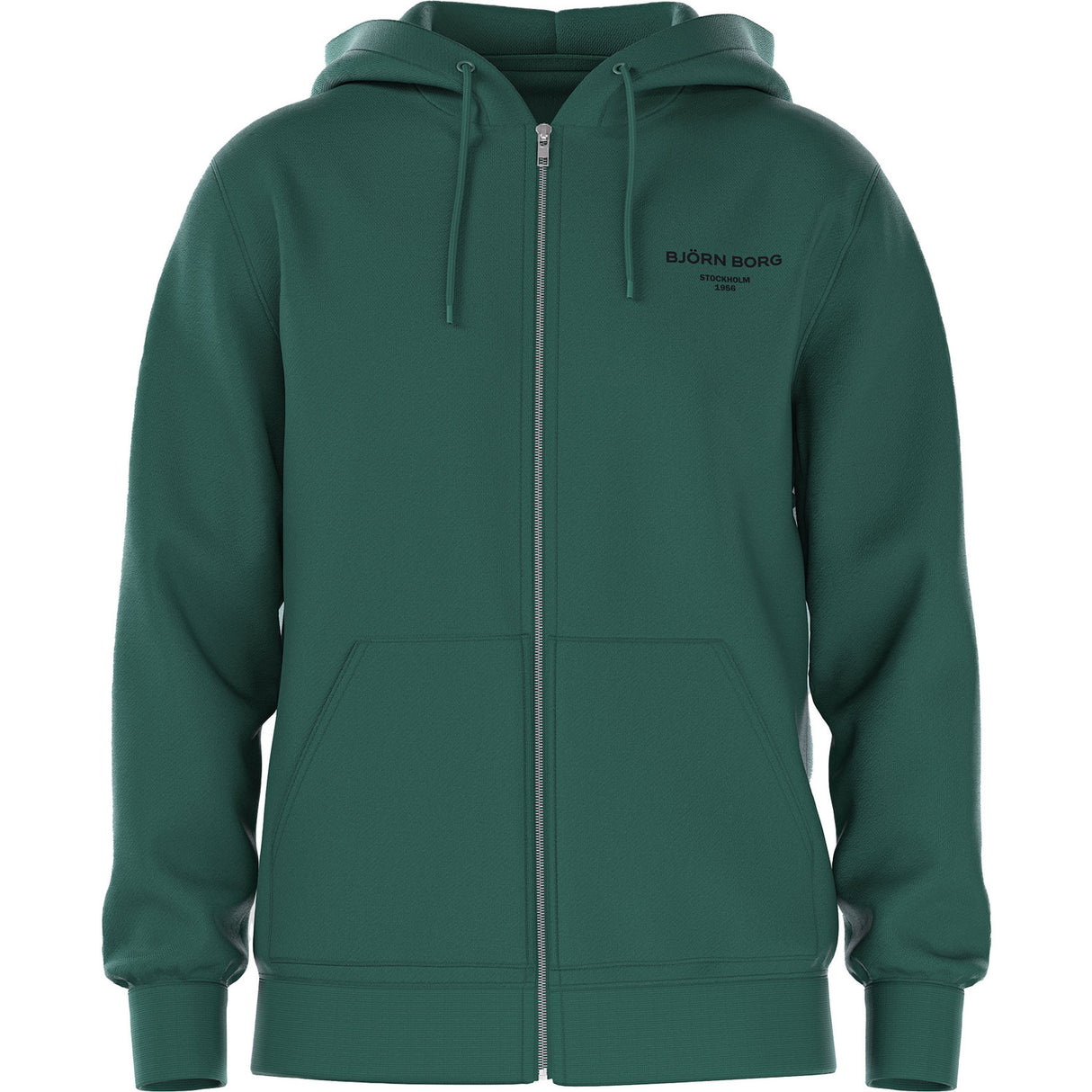 Björn Borg Essential 1 Zip Hoodie - Heren Sweatvest - Justpadel.com