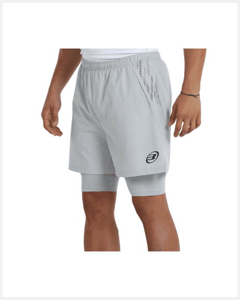 Bullpadel Misil Short Grijs