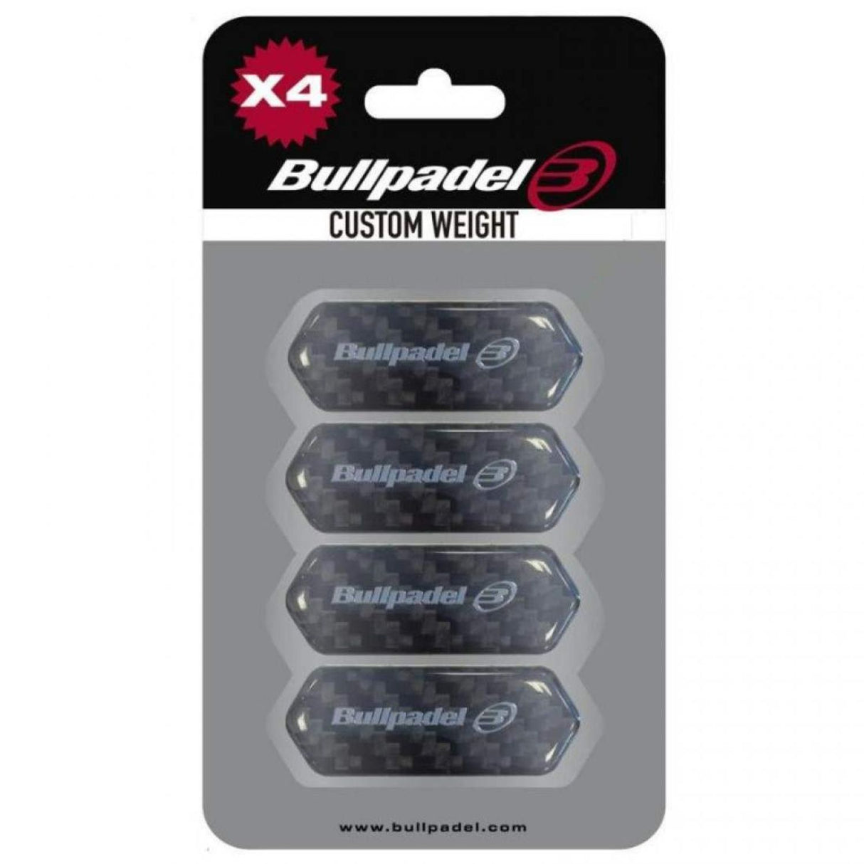 Bullpadel Protectors Custom Weight 4x