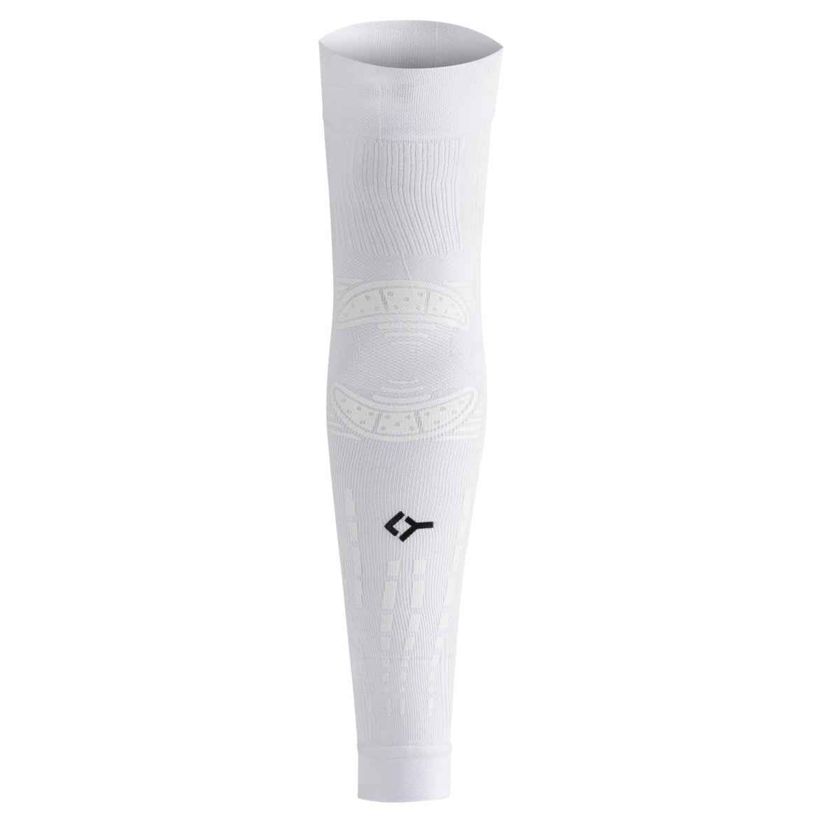 Floky No Strain Evolution Armsleeve White - detail van de compressiezones