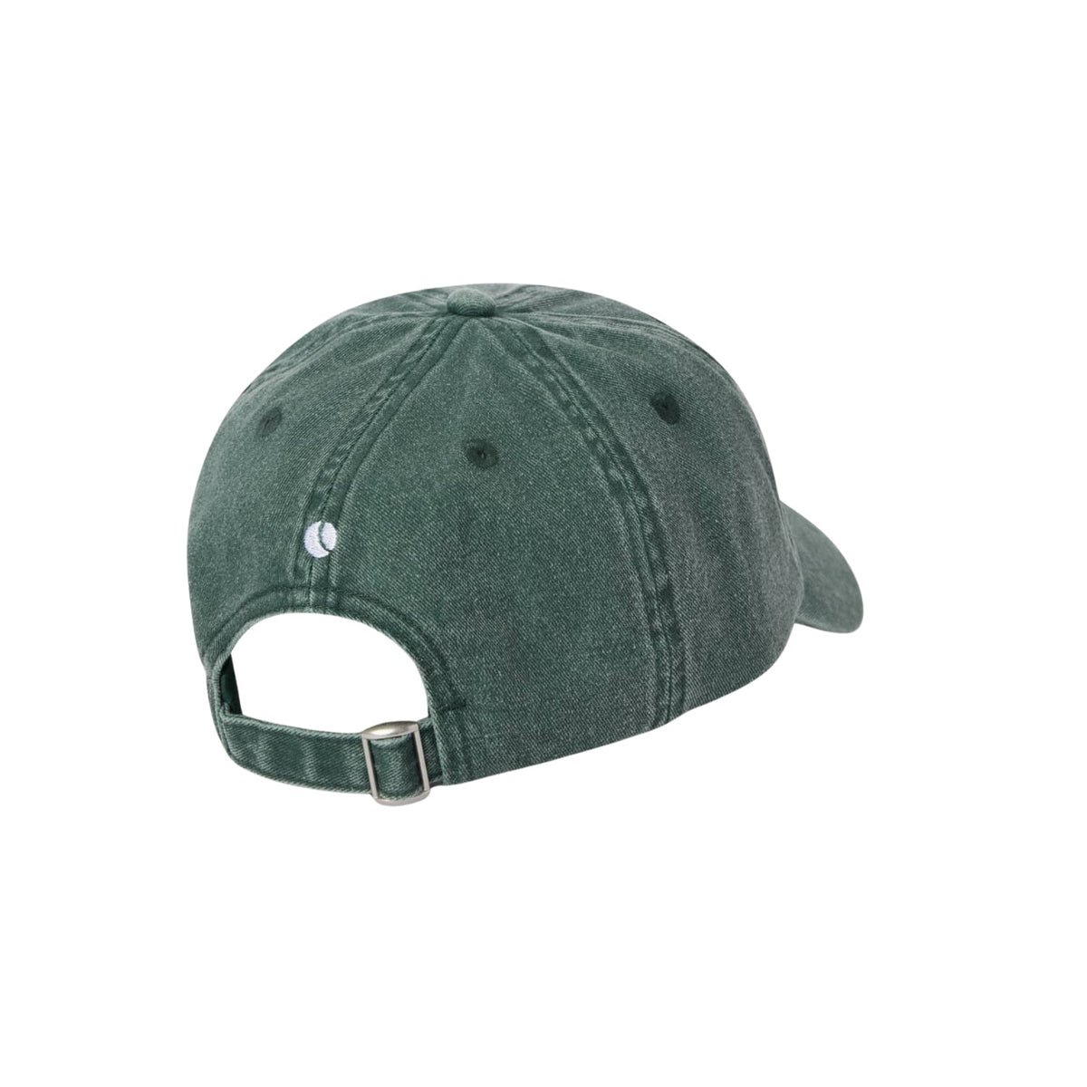 Björn Borg Washed Bold Logo Cap Mallard Green - achterzijde met verstelbare sluiting