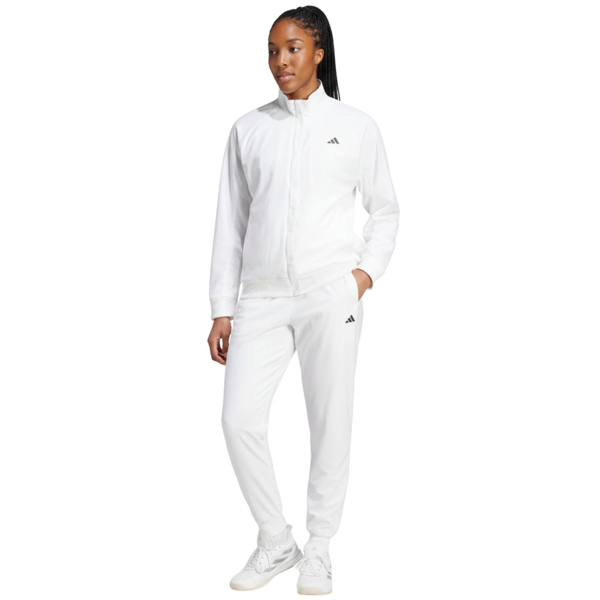 Adidas Walk On Jacket W White Set