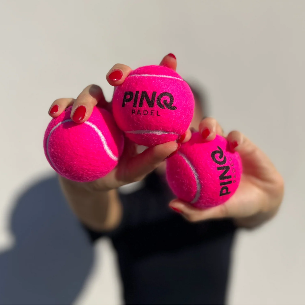 Pinq Pink Padel Balls (24 x 3)