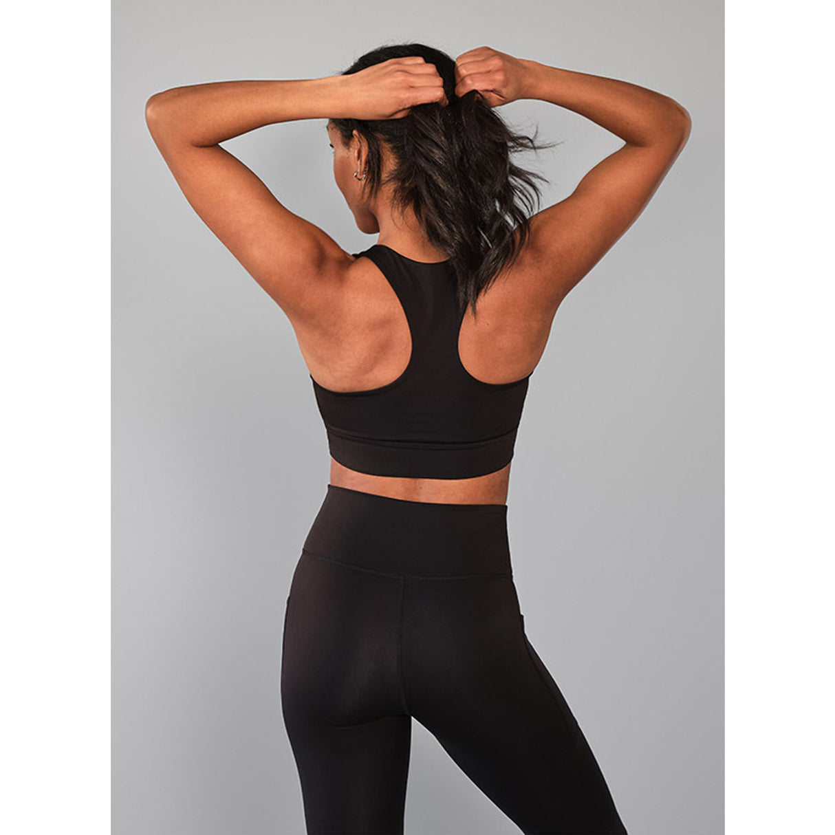 RS Women Stretch Tech Sports Bra Logo