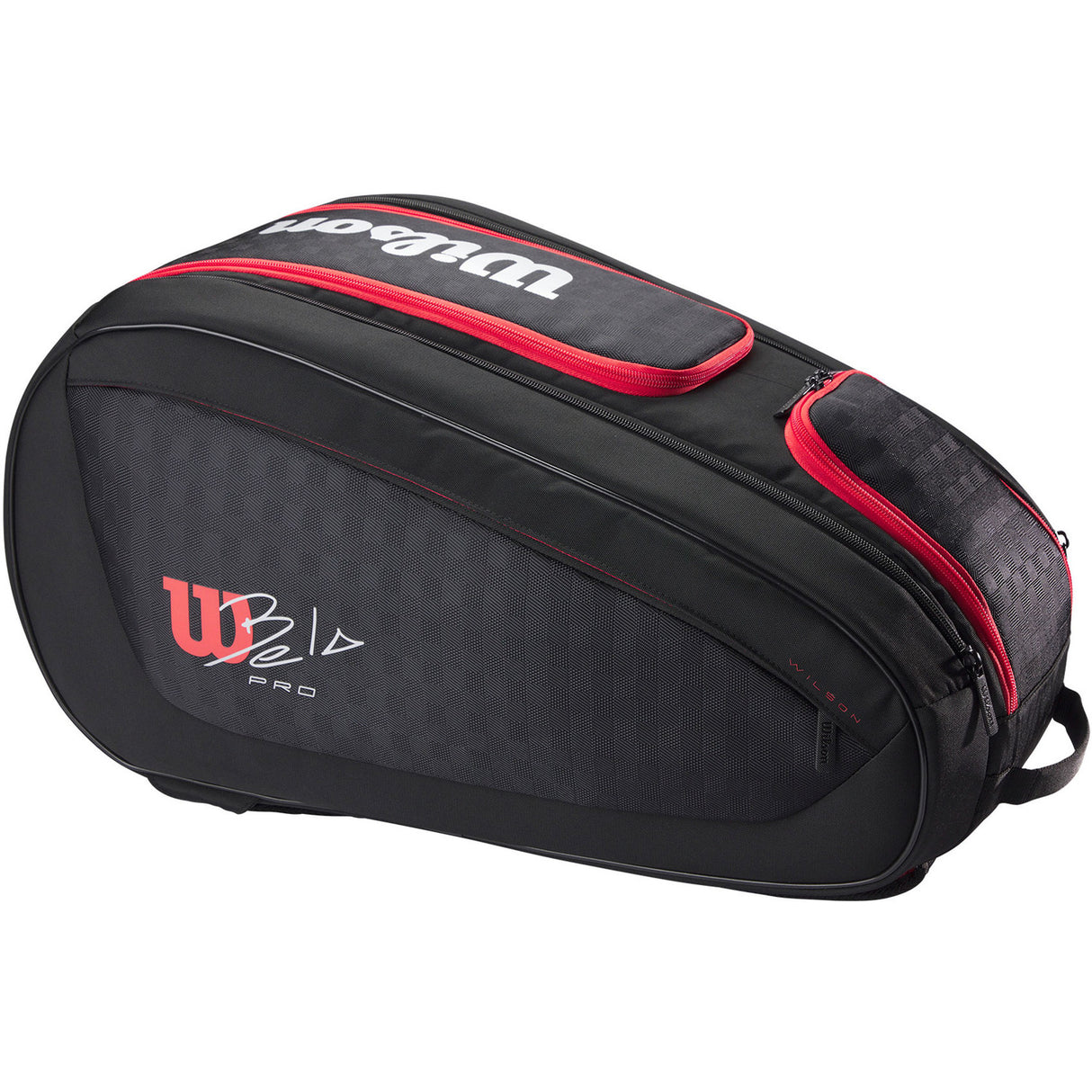 Sac de raquettes Wilson Bela V3 Noir/Rouge