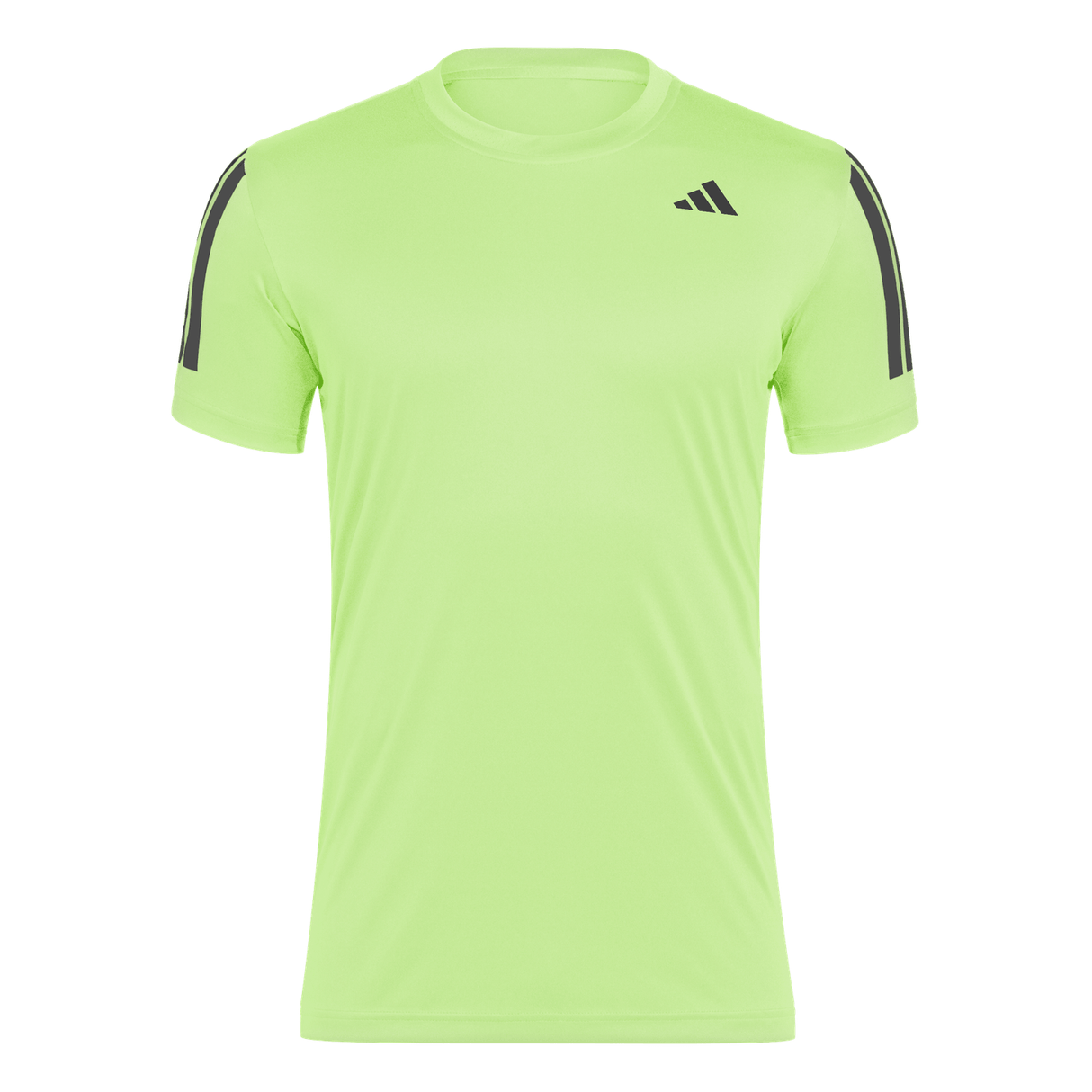 Adidas Club 3 - Stripes T-Shirt Lime -