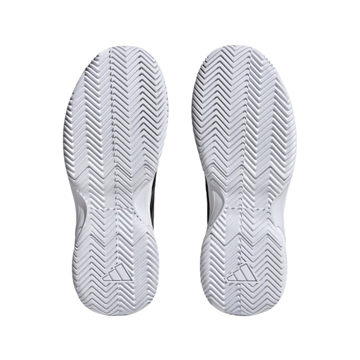 Adidas Gamecourt 2 W en Cloud White, les semelles extérieures blanches de cette paire