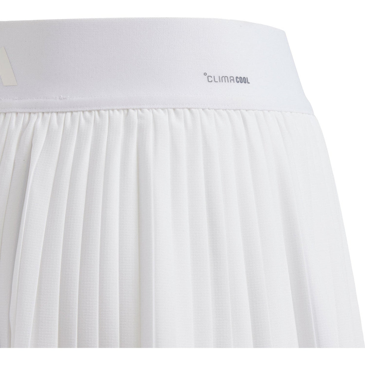 Adidas Girls Club Pleated Skirt White -