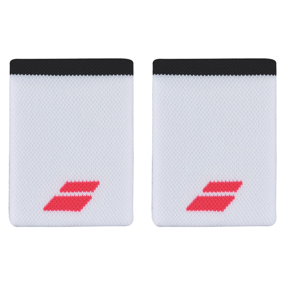 Babolat Logo Jumbo Wristband White/Red