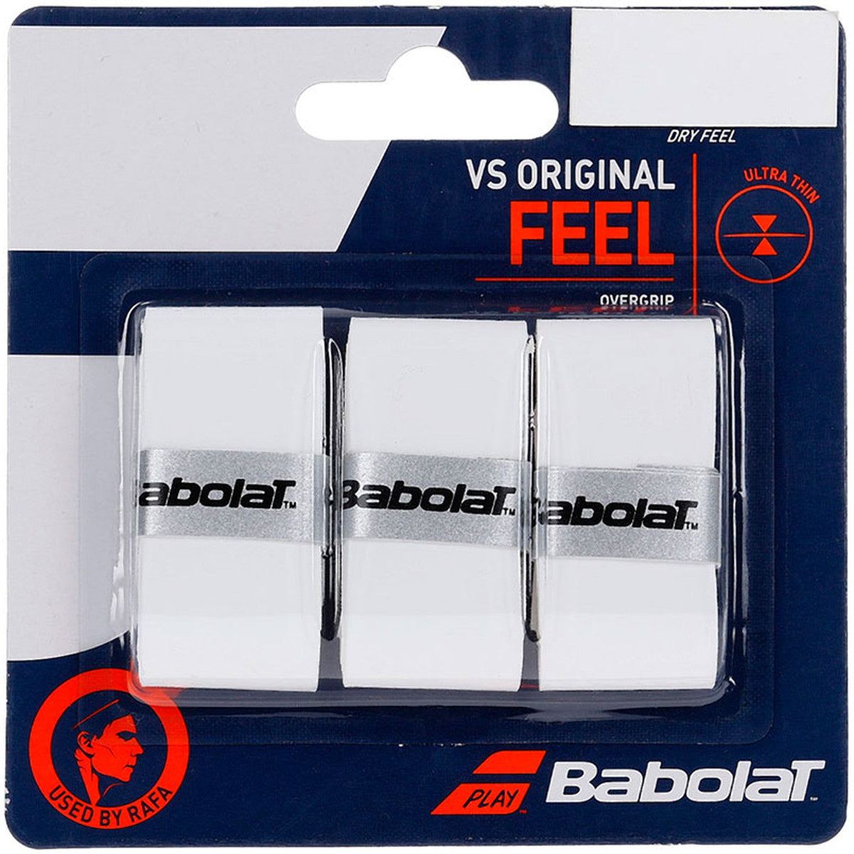 Babolat Overgrips VS Original White 3 Stuks