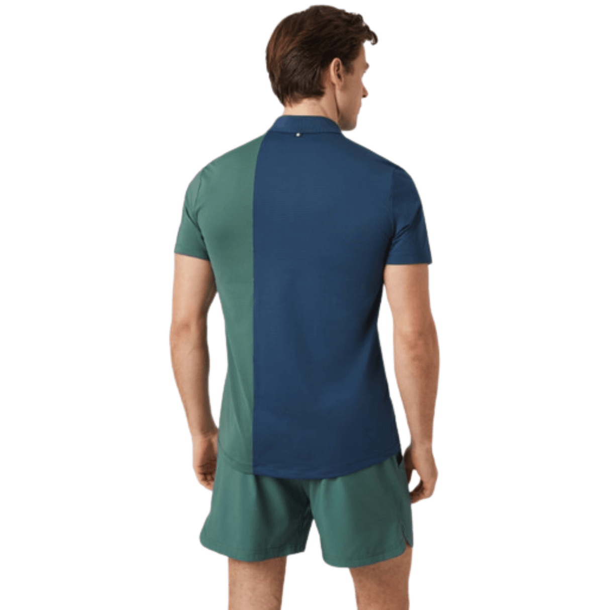 Björn Borg Ace Block Polo Green/Blue -