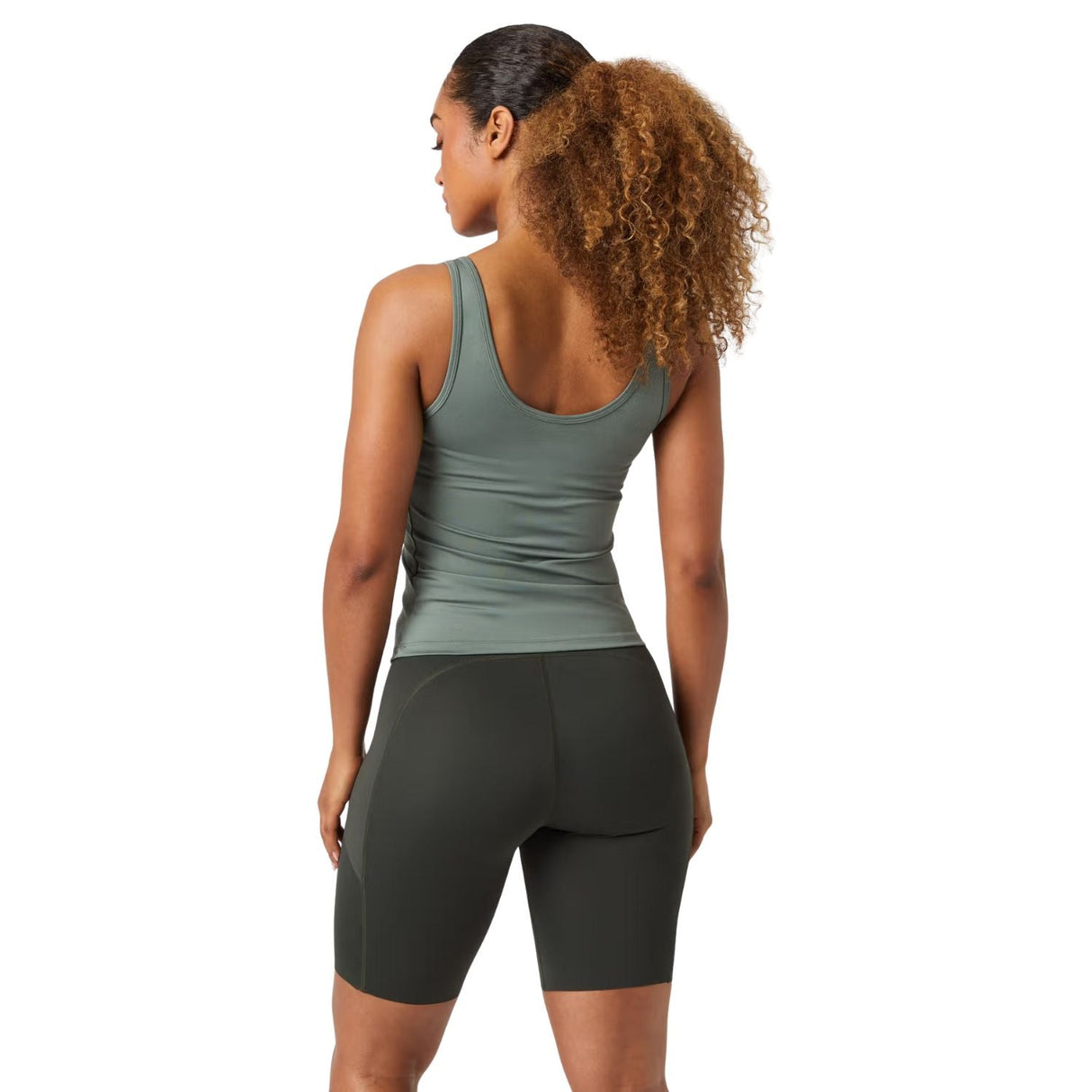 Björn Borg Ace Deep V Neck Tank Top Green -