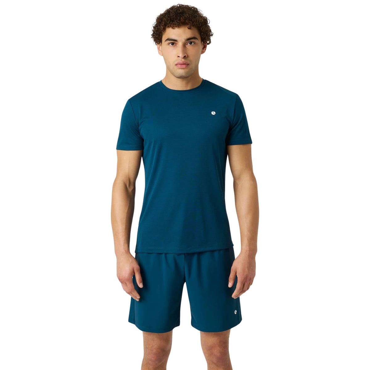 Björn Borg Ace Light T-shirt Reflecting Pond - op model (2)