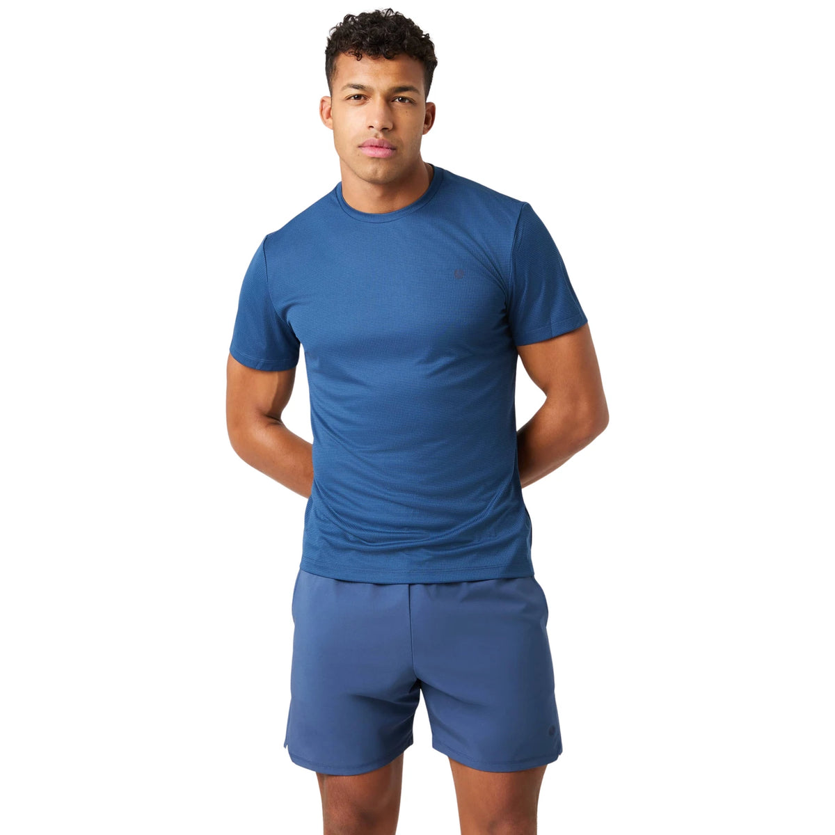 Björn Borg Ace Light T-Shirt Sargasso Sea - op model