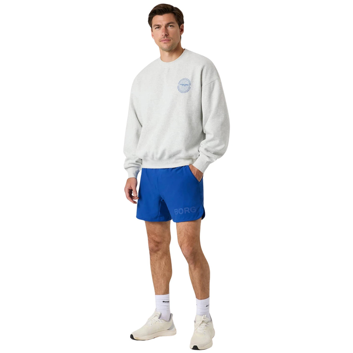 Björn Borg Ace Oversized Sweatshirt - ten voeten uit op model (3)