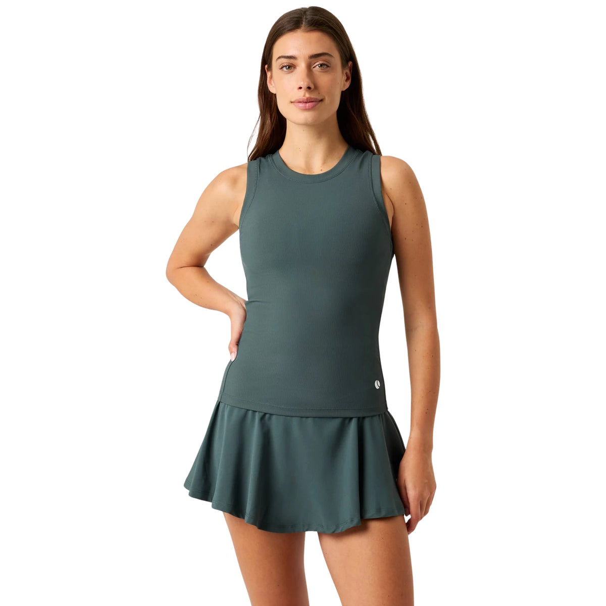 Björn Borg Ace Pocket Ribbed Tank Top Urban Chic - op model