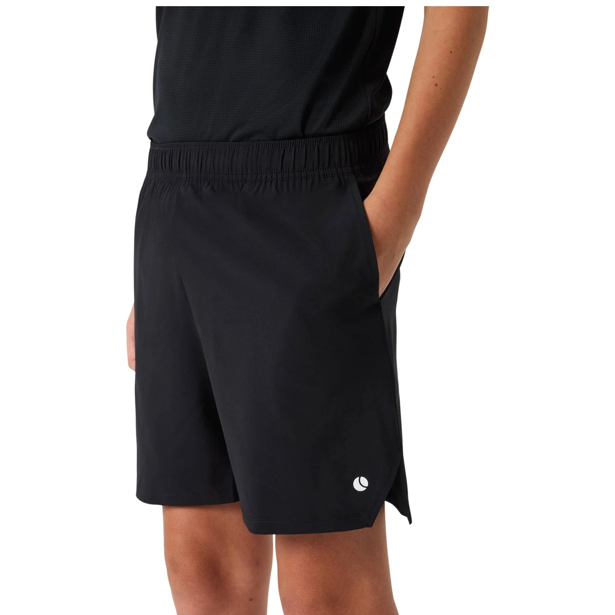 Björn Borg Ace Racquet Shorts JR Black Beauty - op model