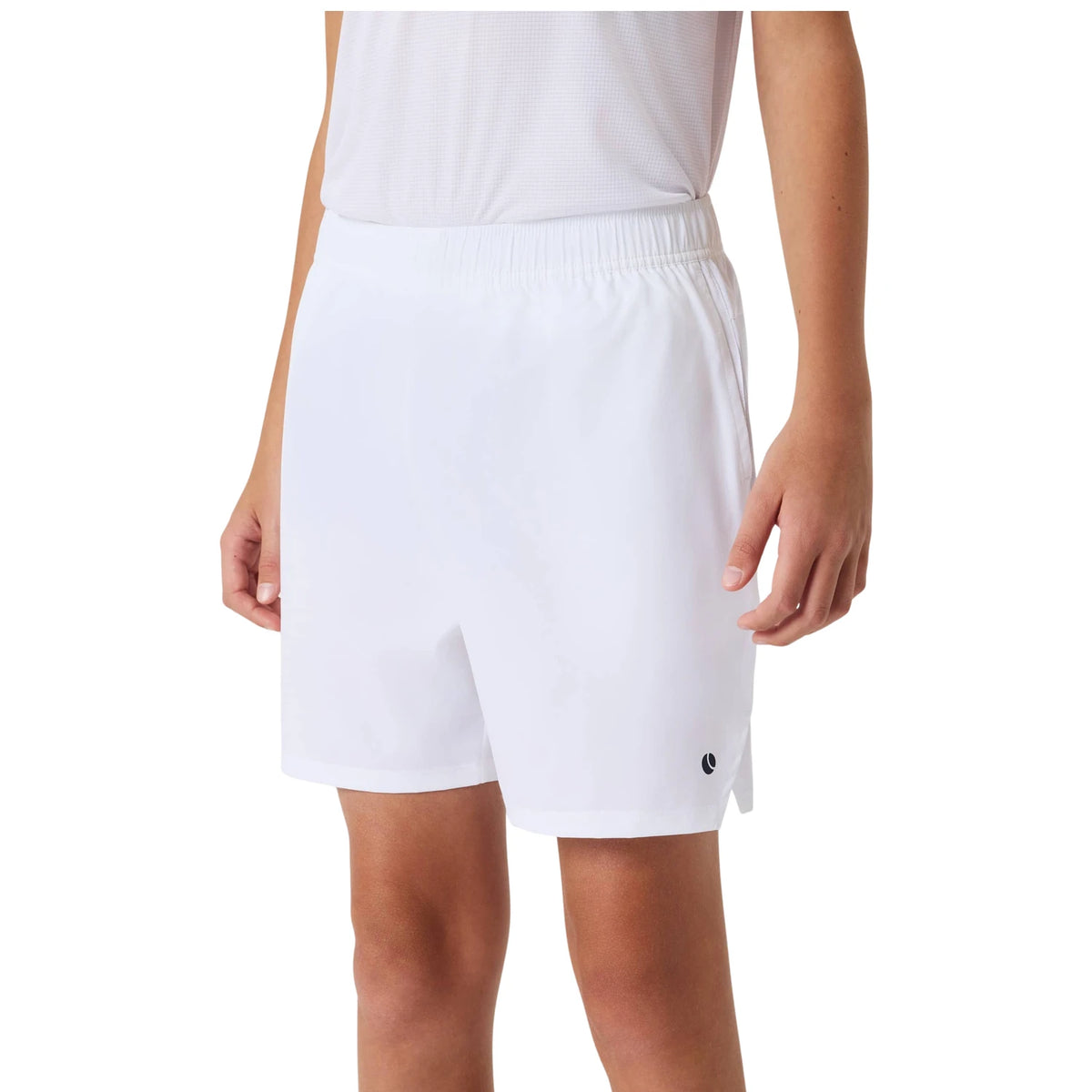 Björn Borg Ace Racquet Shorts JR Brilliant White - op model