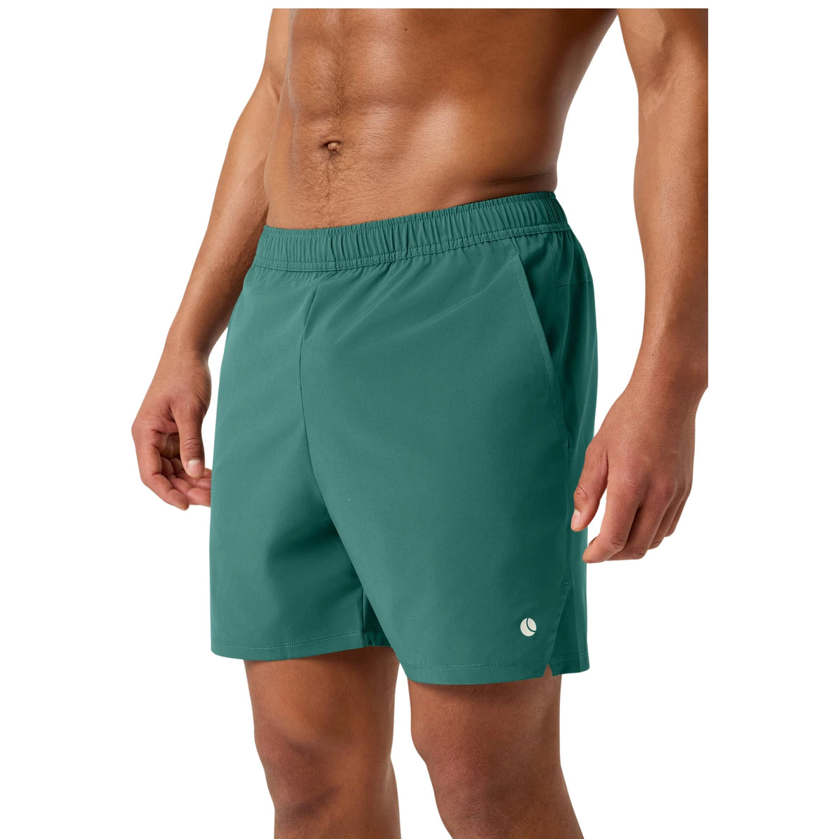 Björn Borg Ace Racquet Shorts Mallard Green - op model