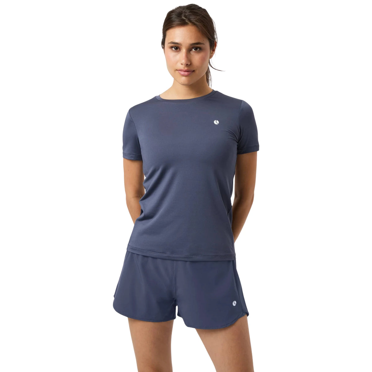 Björn Borg Ace Slim T-shirt Odyssey Gray - op model