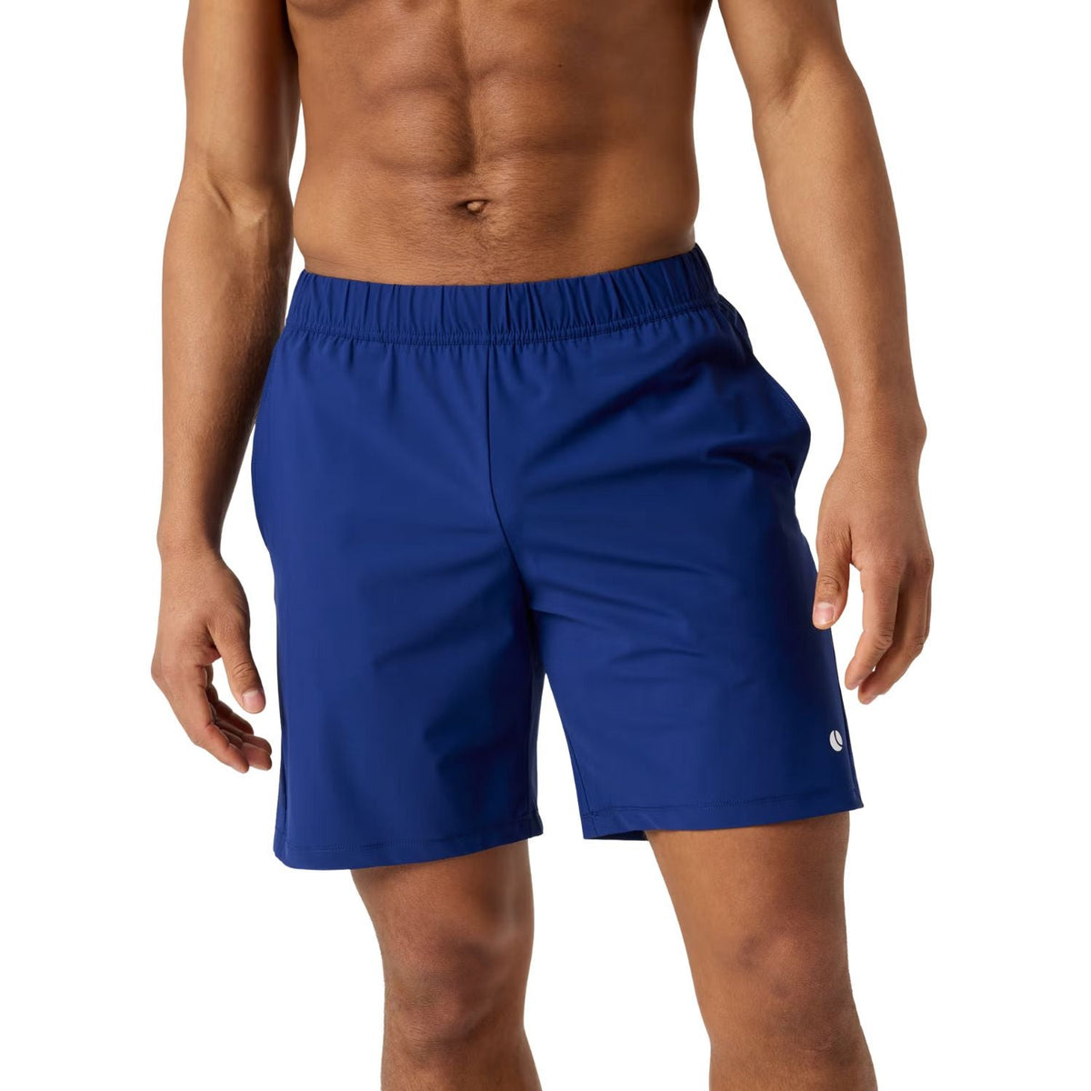 Bjorn Borg Ace sportshort voor heren in indigoblauw, gedragen vooraanzicht