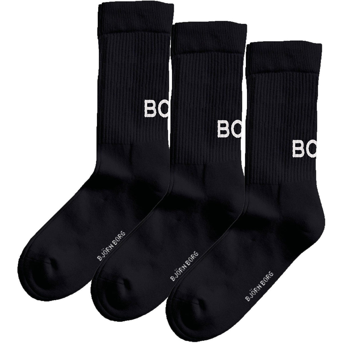 Björn Borg Core Crew Polyamide Sock Black (3 Pack) -