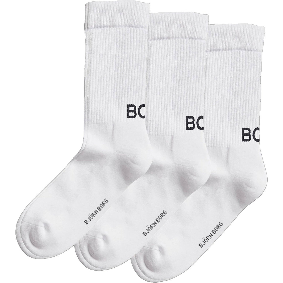 Björn Borg Core Crew Polyamide Sock White (3 Pack) -