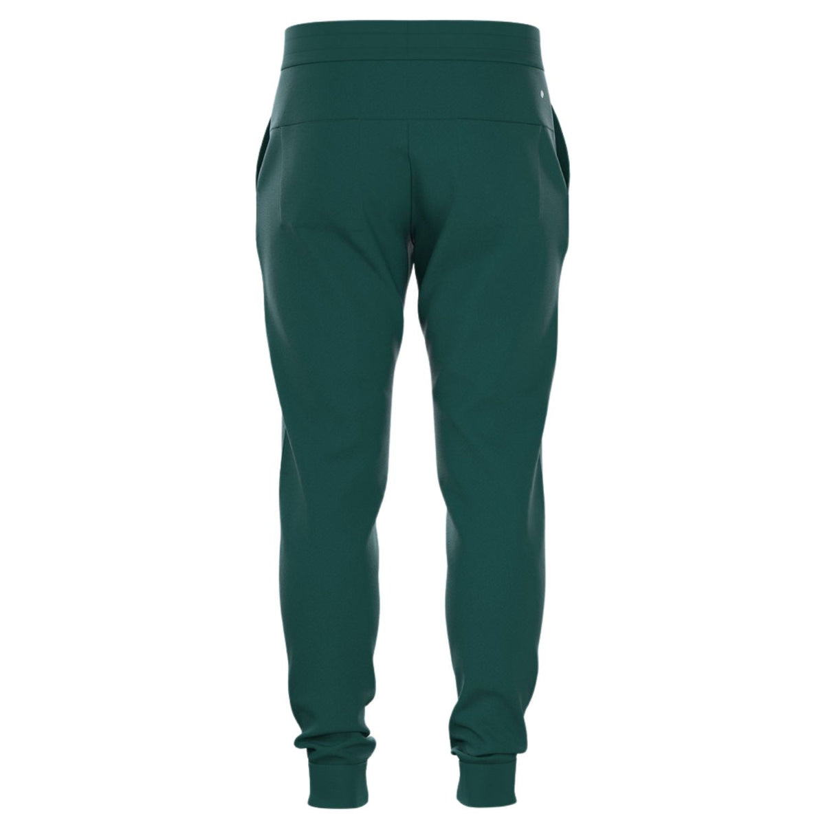 Donkergroene Bjorn Borg Essential 1 Pants met brede tailleband en smalle pijpen