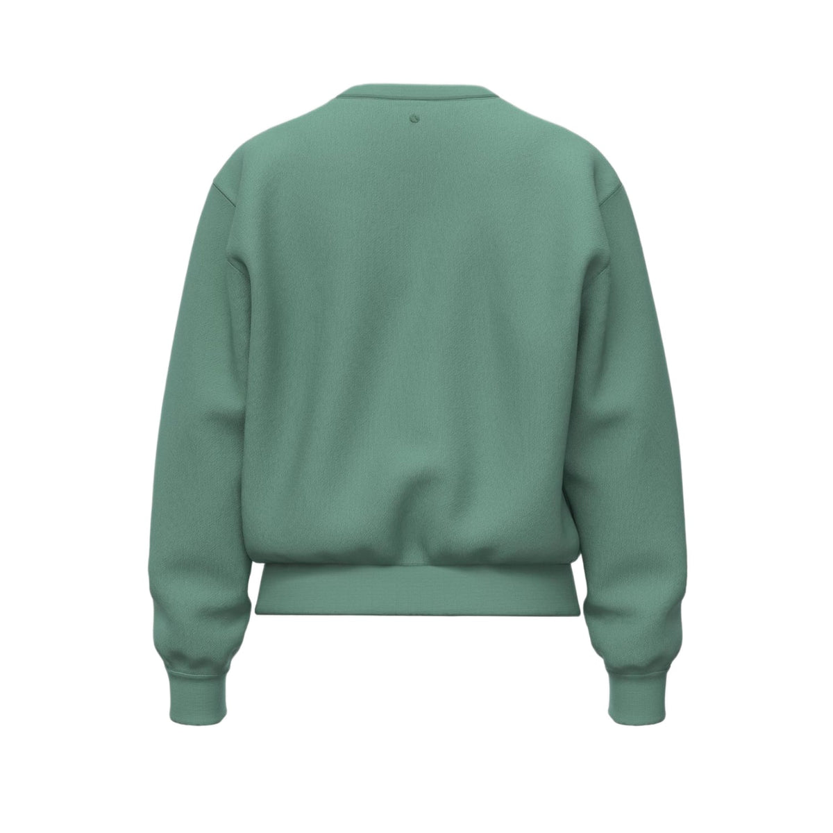 Achterzijde van de groene Bjorn Borg Essential 4 sweater voor dames