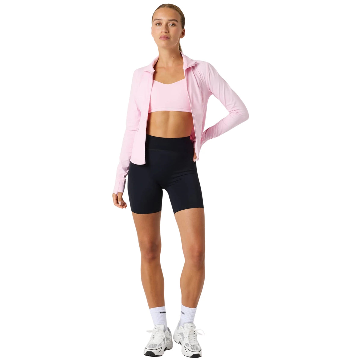 Björn Borg Soft Zip Midlayer - ten voeten uit op model (3)