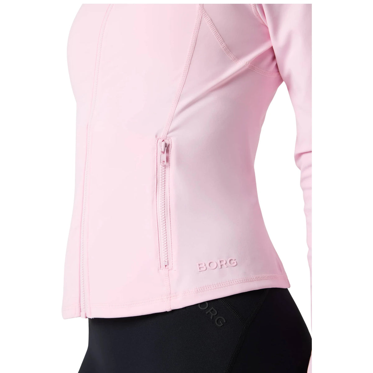 Björn Borg Soft Zip Midlayer - op model (6)