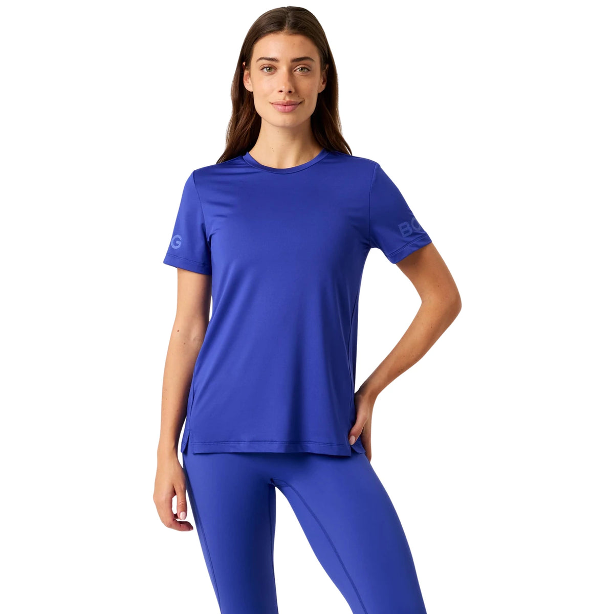 Björn Borg T-shirt W Clematis Blue - op model