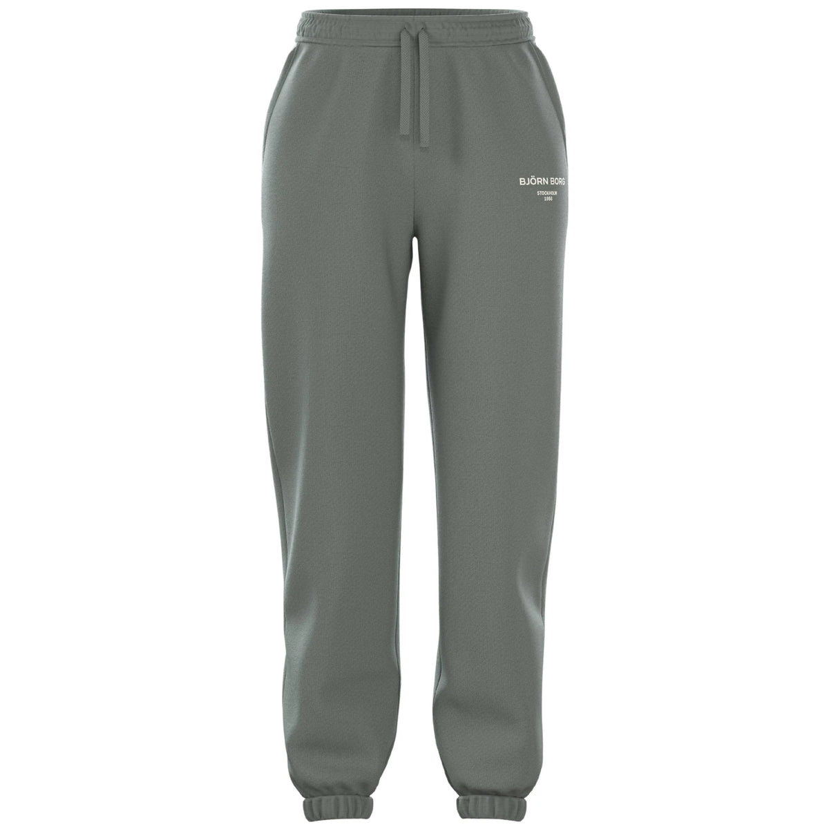 Björn Borg W Essential 1 Sweatpants Agave Green - ten voeten uit op model