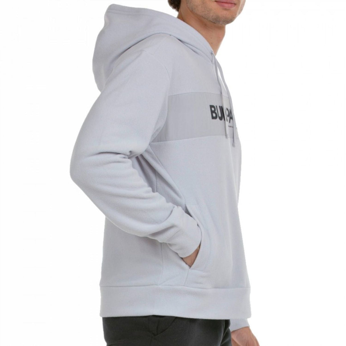 Bullpadel Bana Hoodie Grey -