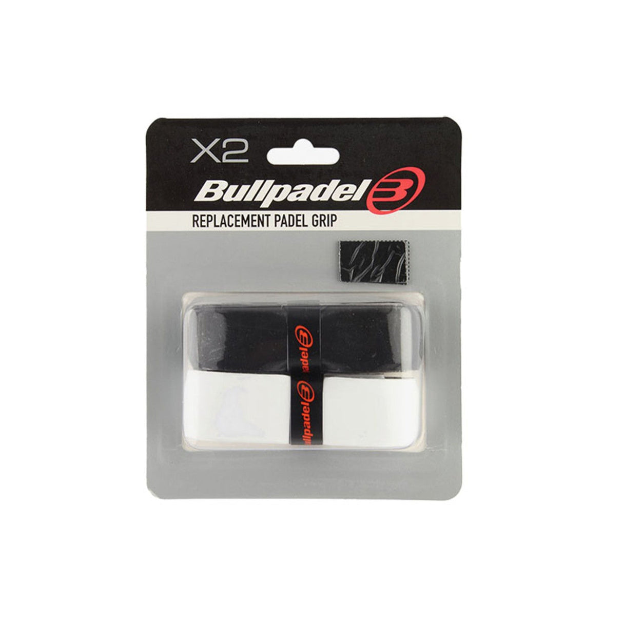 Bullpadel Basis Grip Zwart/Wit -