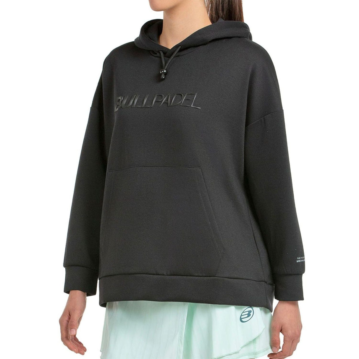 Bullpadel Hoodie Silba Black -