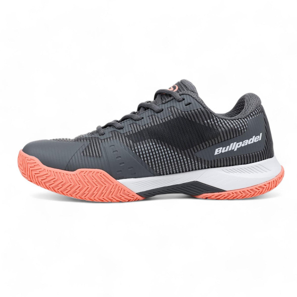 Bullpadel Next W 25V Dark Grey – insida med extern förstärkningsflik