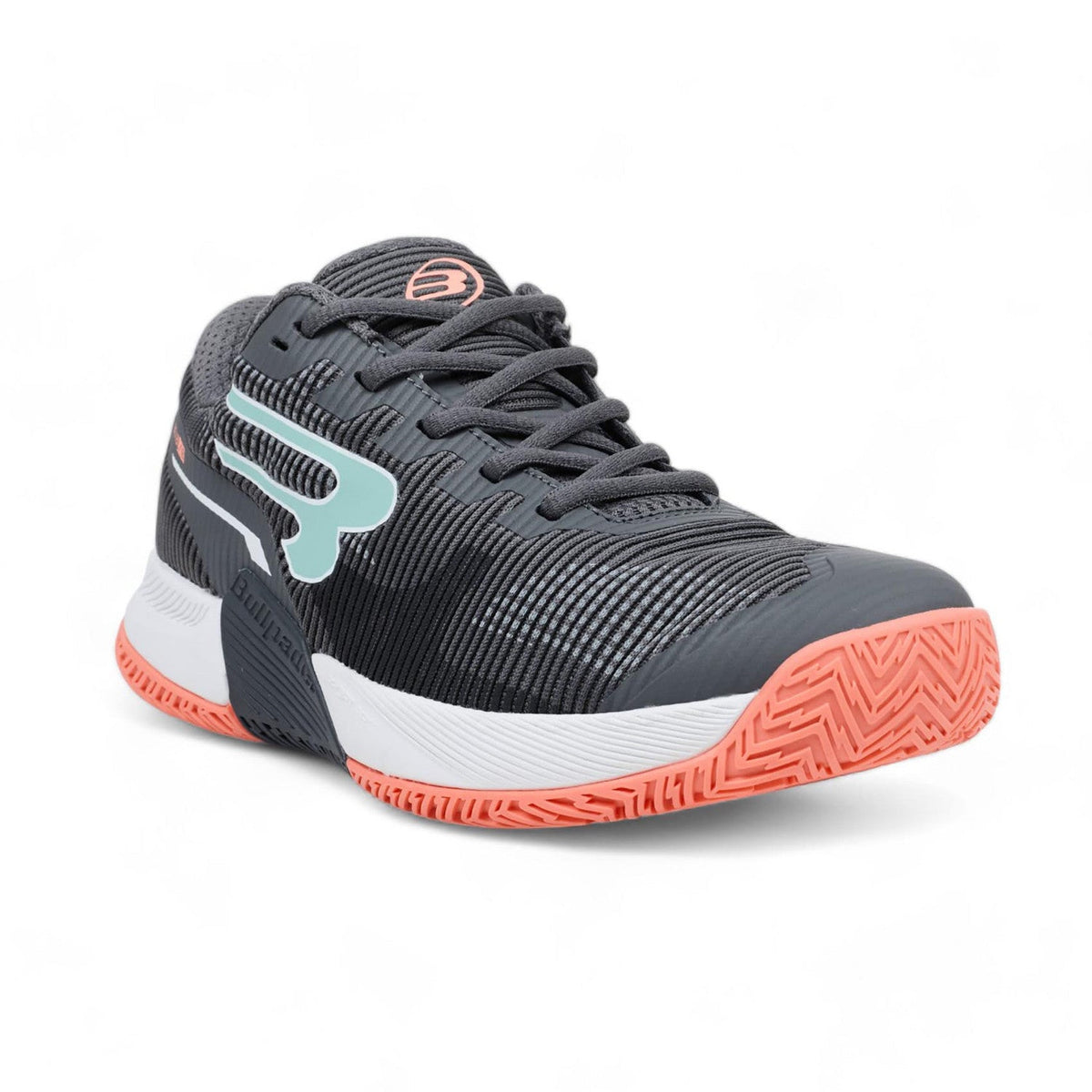 Bullpadel Next W 25V Dark Grey – trekvarts framifrån