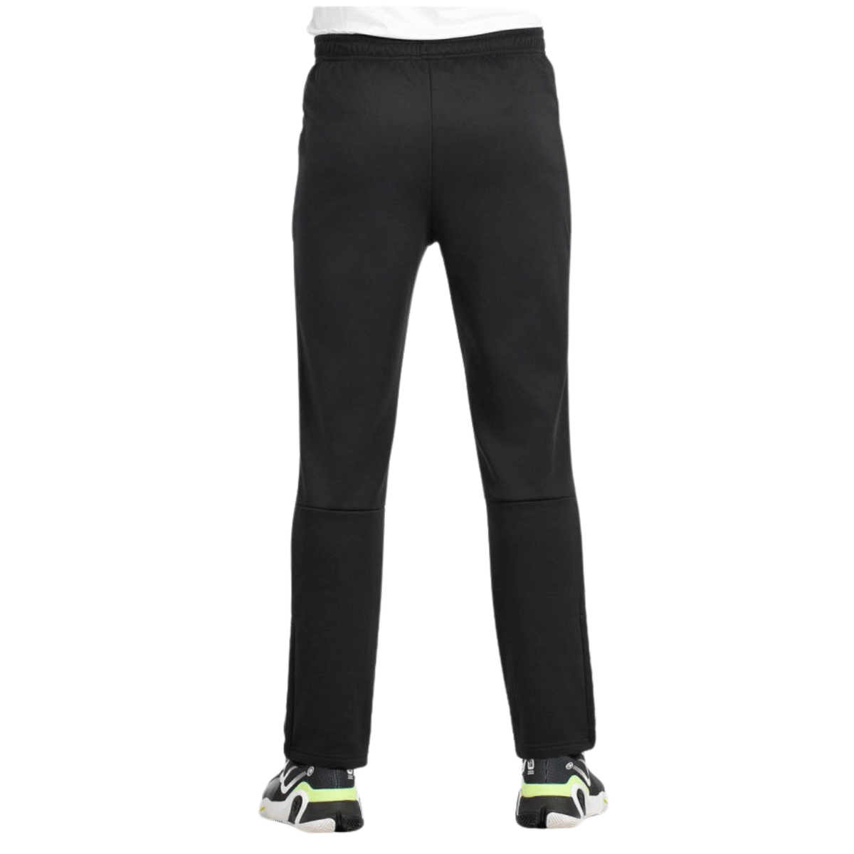 Rückseite der schwarzen Bullpadel-Trainingshose „Brome“