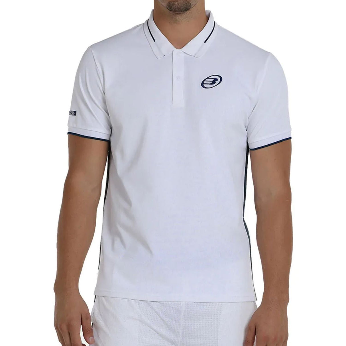 Bullpadel Polo Leiro 25V White -