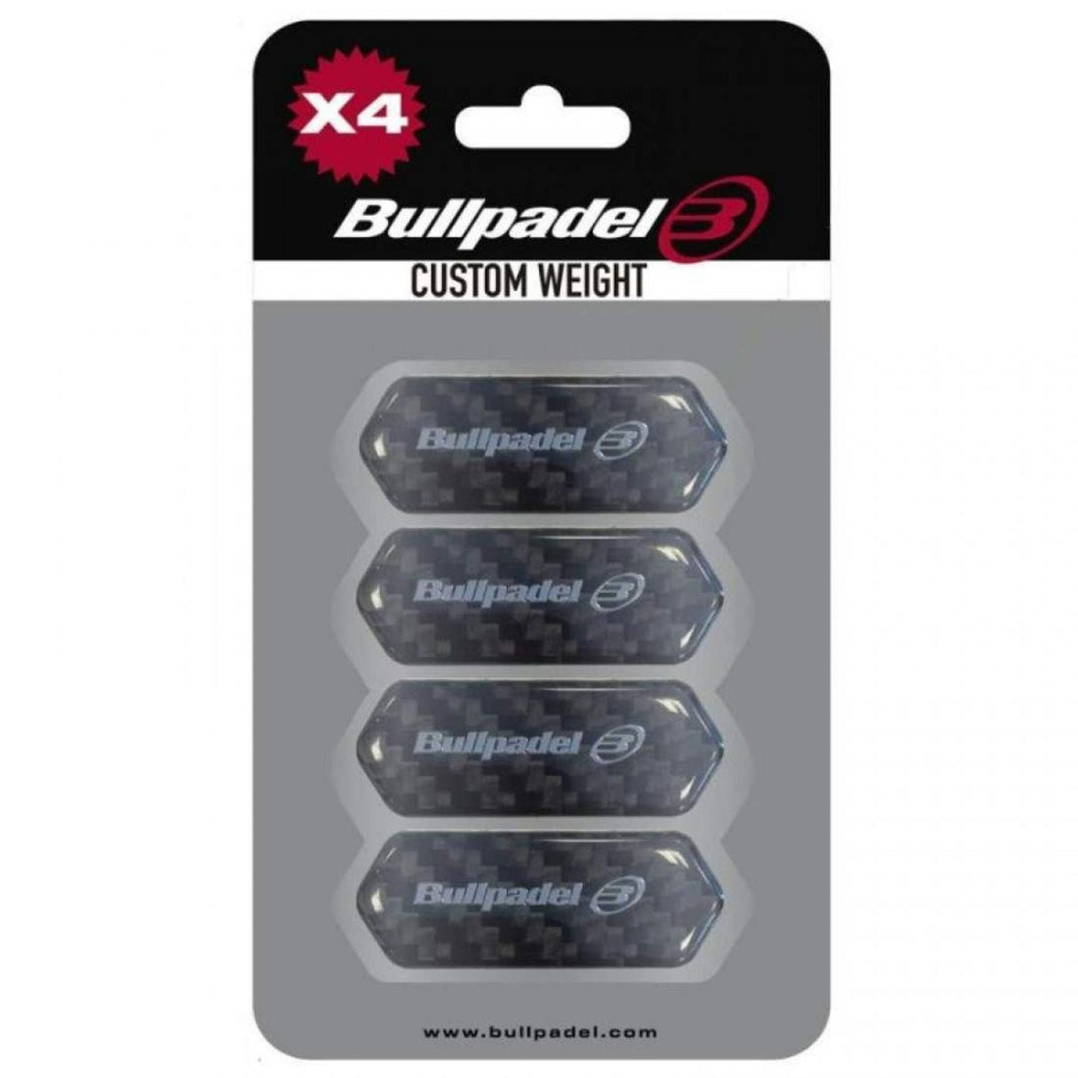 Bullpadel Protectors Custom Weight 4x -