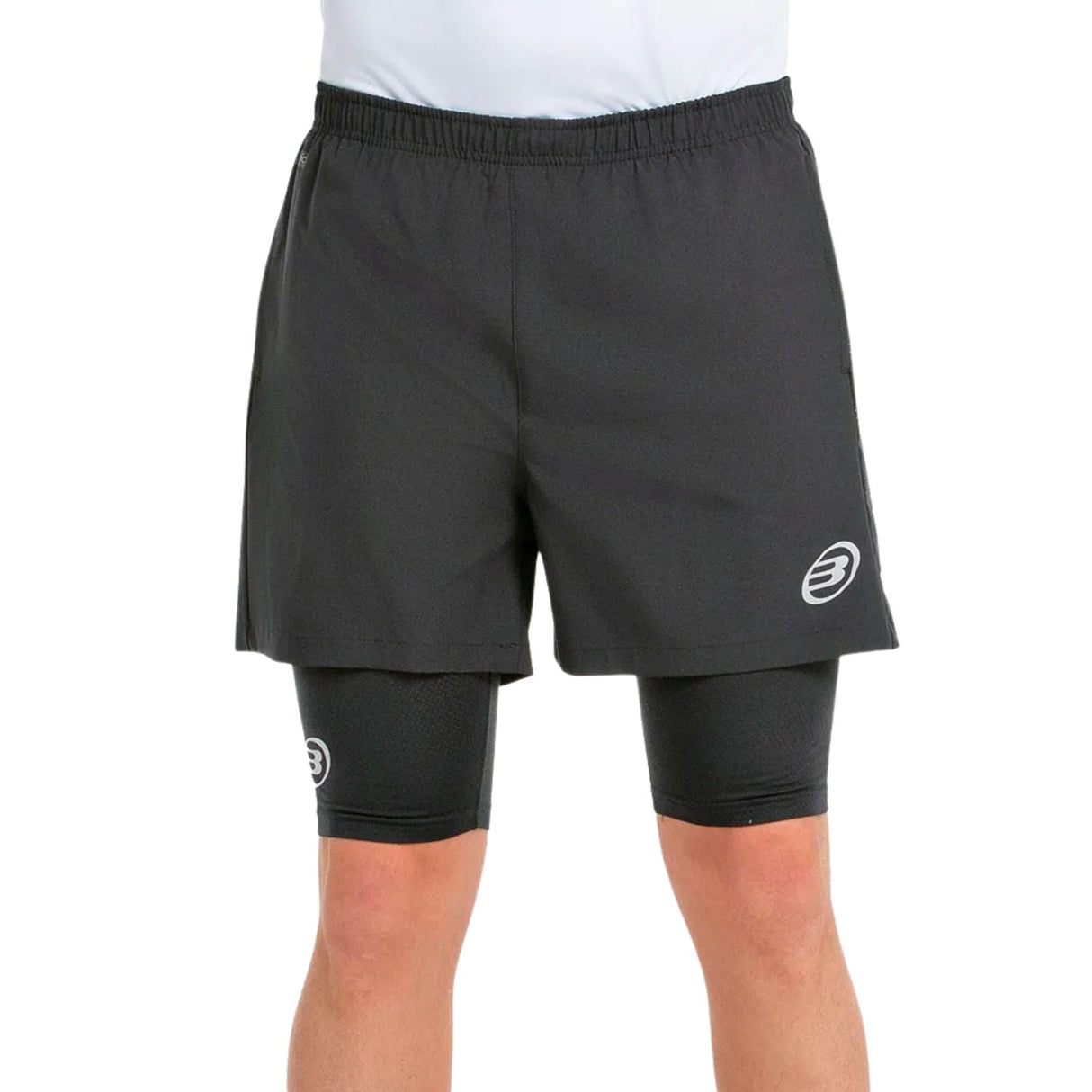 Bullpadel Short Meta Black -