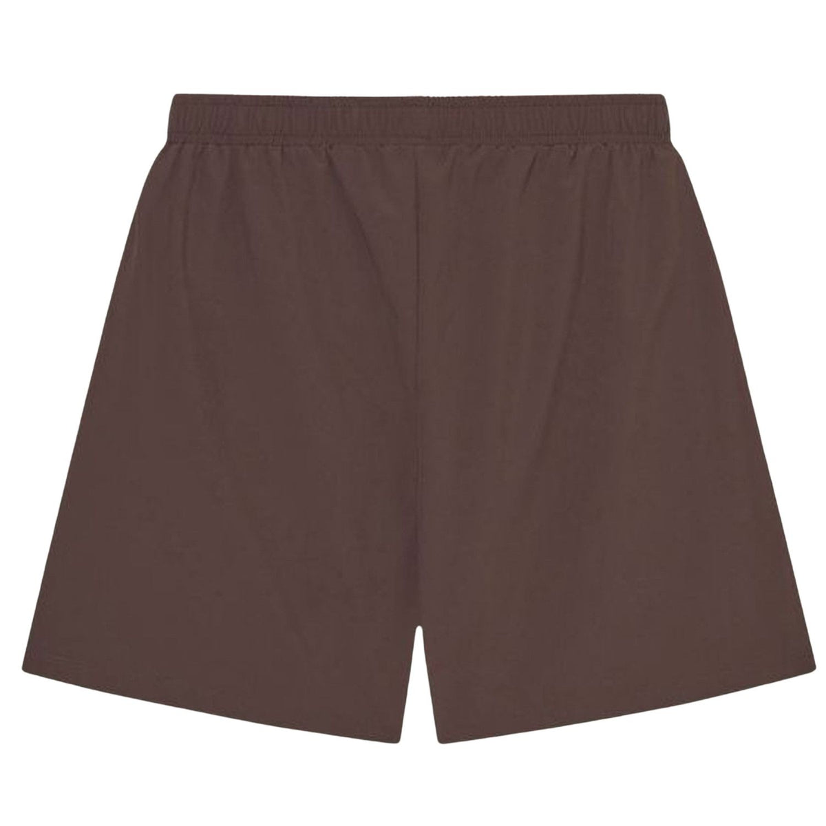 Achterzijde van de donkerbruine Cuera Active Globe short met elastische tailleband