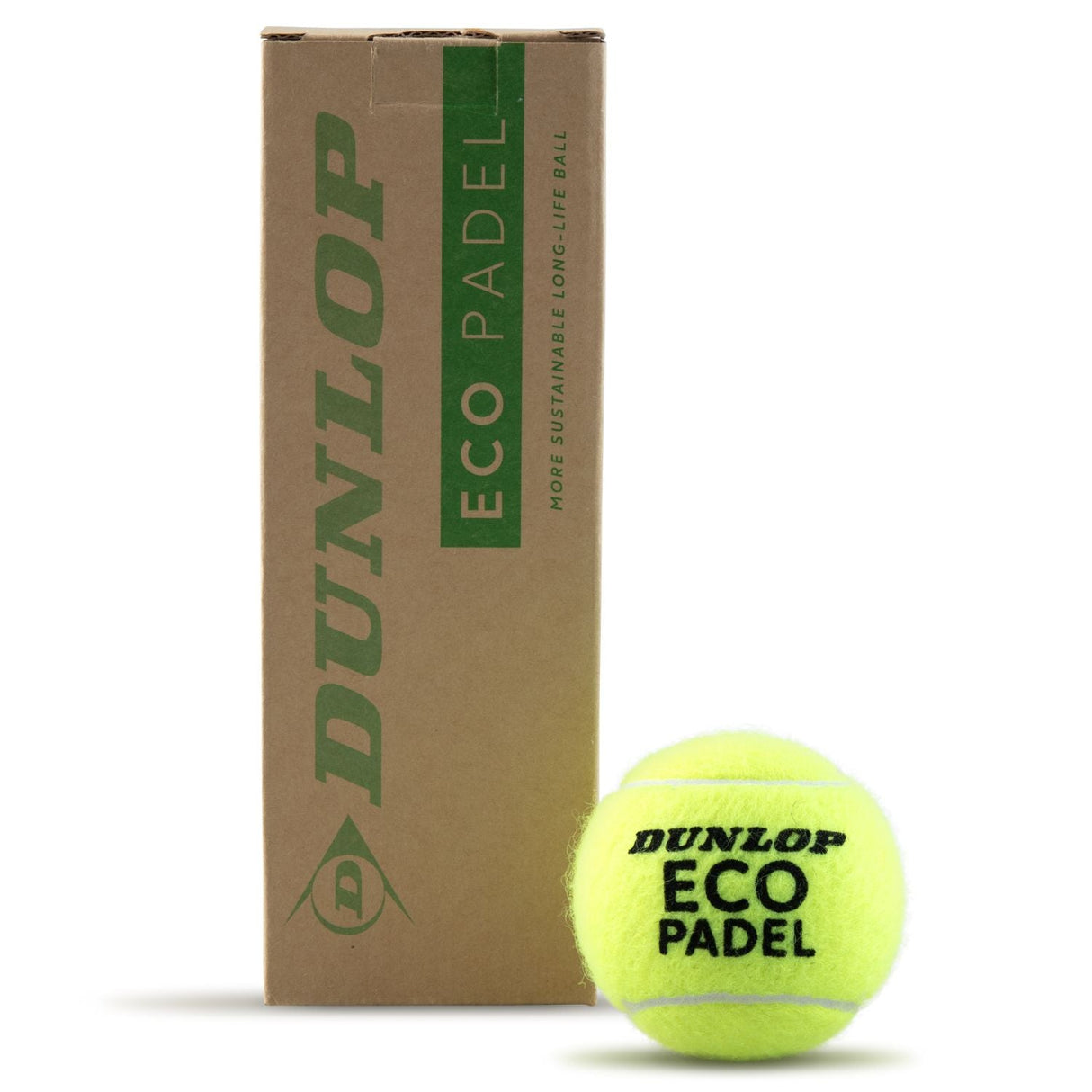 Dunlop Eco Padel Balls (3 st.) -