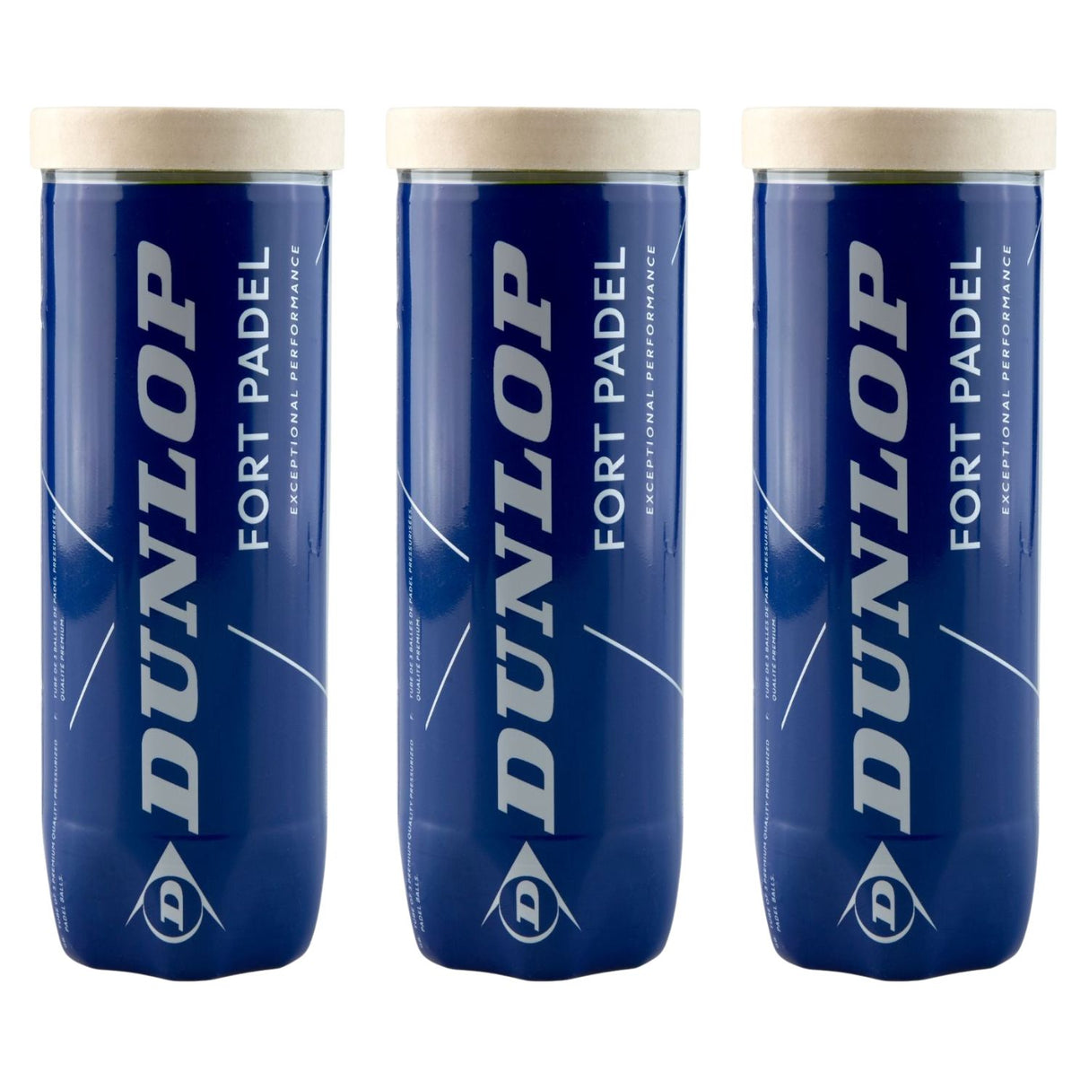 Dunlop Fort Padel Balls (3x3 st.)
